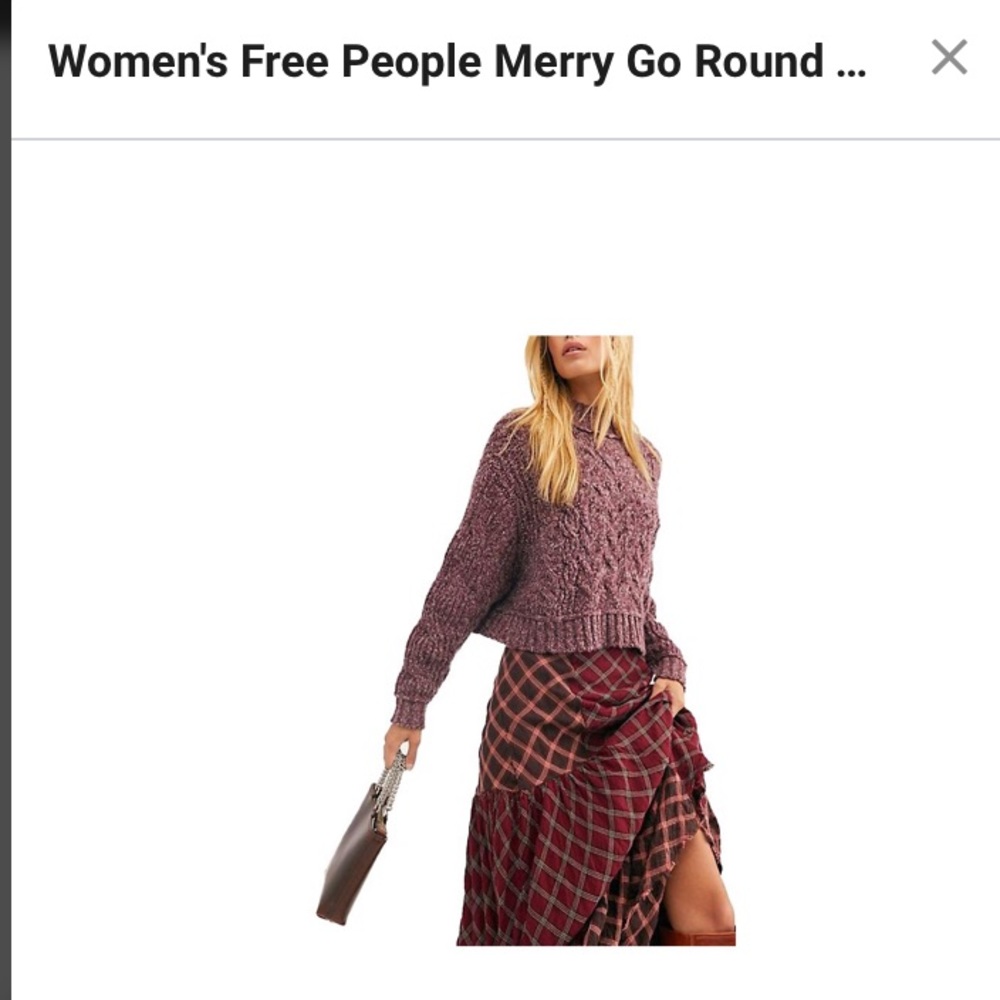 Free People Merry Go Round Sweater